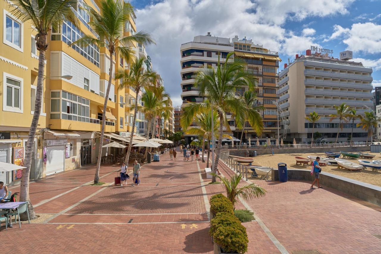 לאס פאלמס דה גראן קנאריה Mary Sanchez Beach Apartments מראה חיצוני תמונה