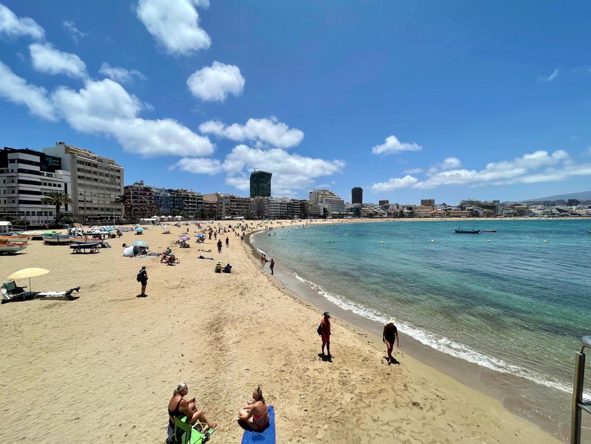 לאס פאלמס דה גראן קנאריה Mary Sanchez Beach Apartments מראה חיצוני תמונה